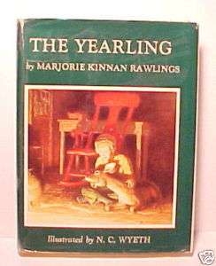 THE YEARLING Marjorie Kinnan Rawlings N.C. WYETH ART  