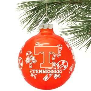  NCAA Tennessee Volunteers Traditional Glass Ball Ornament 