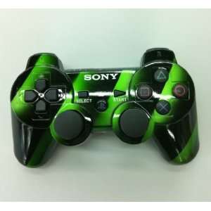 Playstation 3 Ps3 Dualshock 3 Wireless Controller  Interval Green