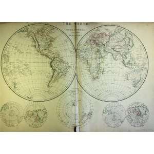  Blackie Map of the World (1860): Office Products