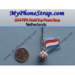 2010 FIFA World Cup Phone Strap    Netherlands Soccer Football Team 