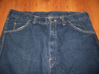 Up for bid Is one pair of mens Vintage union Made Big Yank jeans