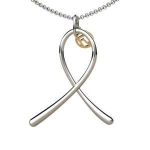   14K Gold Script Initial X Pendant with chain: Franco Vincente: Jewelry