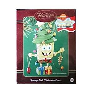  Heirloom Collection Spongebob Christmas Pants Ornament 