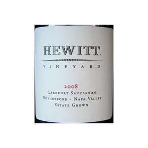  Hewitt Vineyard Cabernet Sauvignon 2008: Grocery & Gourmet 