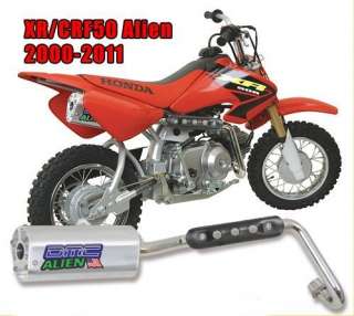   Alien Full Muffler/Exhaust Pipe 2000 2011 CRF 50 XR 50 Honda  