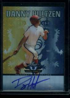 JAGY) 2011 Leaf Valiant DANNY HULTZEN Auto Blue Prismatic 84/99 Rookie 