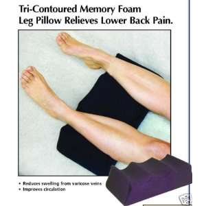   Memory Foam Leg Pillow Relieves Lower Back Pain: Home & Kitchen