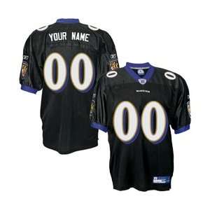  Reebok NFL Equipment Baltimore Ravens Alternate Black 