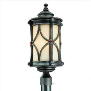  WOODRIDGE 4LT POST LANTERN ANCIENT BRONZE