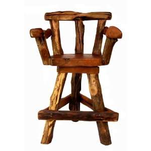  Sawtooth Swivel Bar Chair: Home & Kitchen