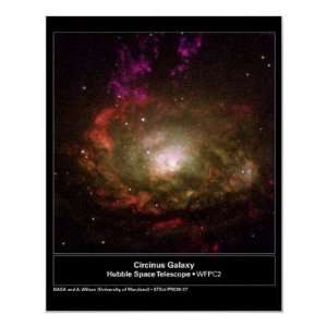  Circinus Galaxy Hubble Telescope Print: Home & Kitchen