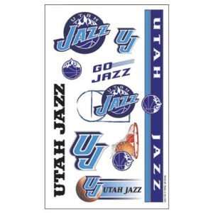  Utah Jazz NBA Temporary Tattoos
