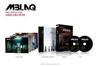 MBLAQ   M BLAQ Special DVD  MONALISA STYLE [2DVD+Photobook+Photocard 