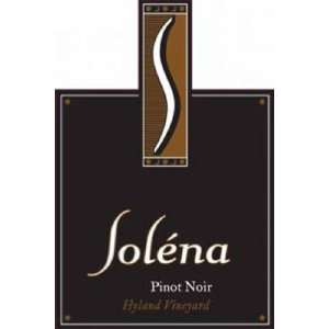   2009 Solena Hyland Vineyard Pinot Noir 750ml: Grocery & Gourmet Food