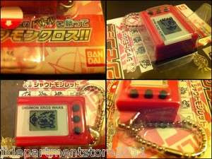 Genuine Ban Dai Digimon Digivice Xros Wars Mini Red JP Ver. Trackable 
