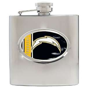  San Diego Chargers Hip Flask with Oval Emblem: Sports 