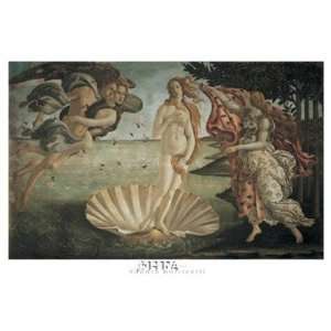   LAMINATED Print Sandro Botticelli 11x7 