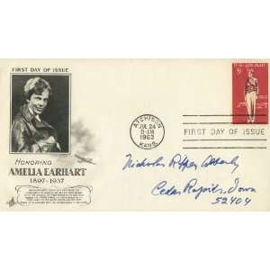 Nicholas Abberly Member of the Early Birds of Aviation Autographed FDC