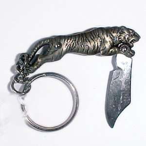  Leaping Tiger Keychain Knife 