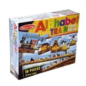  FLOOR PUZZLE ALPHABET TRAIN: Toys & Games