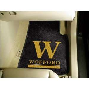  Wofford Terriers NCAA Car Floor Mats (2 Front): Automotive