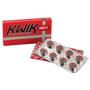 Bearings Quantity 16 Pack Size 8mm Rated ABEC5 on the ABEC Rating 