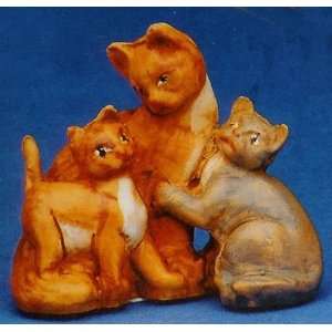   Cat Family Christmas Nativity Animal Figurines #51535