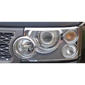 Range Rover L322 Accessories: ABS Chrome Head Light Covers Pr, 2006 