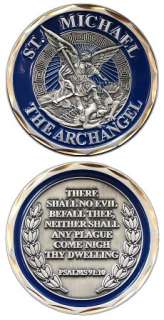 Challenge Coin Spiritual St. Michael 2487  