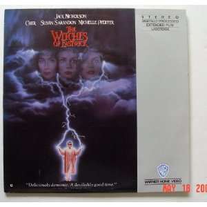  The Witches of Eastwick Laser Disc Jack Nicholson Pfeiffer 