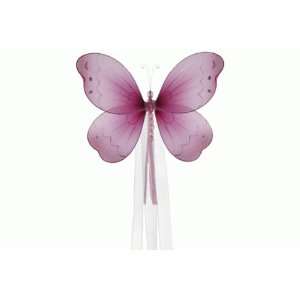  7 Brianna Butterfly curtain tieback   dark pink: Home 