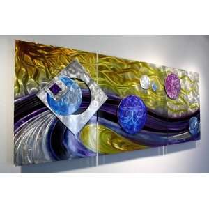 Metal Modern Abstract Wall Art Sculpture Decor, Design by Wilmos 