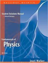 Fundamentals of Physics Student Solutions Manual, (047177958X 
