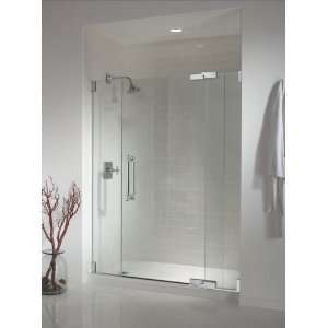  Kohler K 705718 L ABV Pinstripe Heavy Glass Pivot Shower 