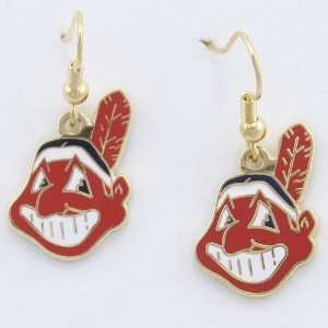  Cleveland Indians Logo Wire Earrings