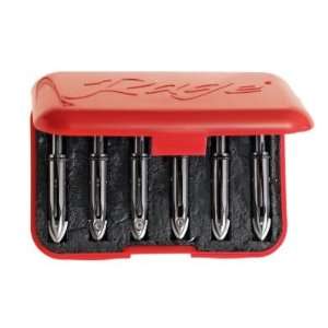 Rage Cage Broadhead Case (Holds 6), Red:  Sports & Outdoors