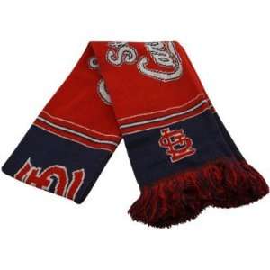  ST. LOUIS CARDINALS 100% Acrylic Winter Scarf 7 Wide 64 