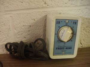 RARE Pan American Frost King Timer Vintage Decor  