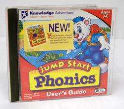 Knowledge Adventure Jump Start Phonics Ages 3 6 PC MAC  