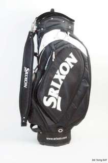 Srixon Golf Cart Bag Black White 9 5 Dividers 8 Pockets Rain Cover I 