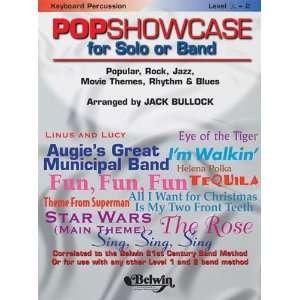   PopShowcase for Solo or Band Book Arr. Jack Bullock