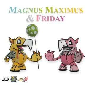  Magnus Maximus & Friday Regular Edition Toys & Games