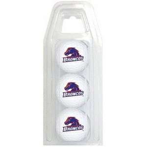  Boise State Broncos 3 Ball Sleeve