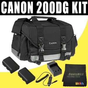 Canon 200DG Digital Camera Gadget Bag (Black) for Canon EOS 60D 7D 5D 