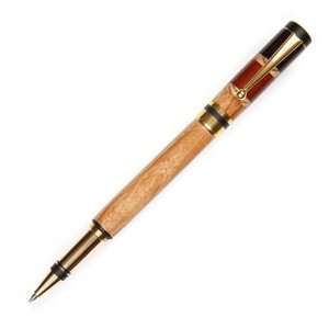  Elite Rollerball Pen   24kt Gold   Sheoak, Purnambuco 