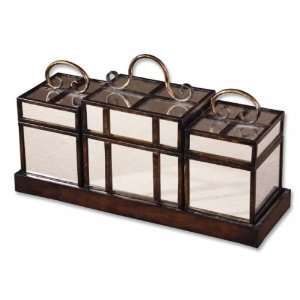  Uttermost Accessories Preston, Boxes And Tray, Set/4 
