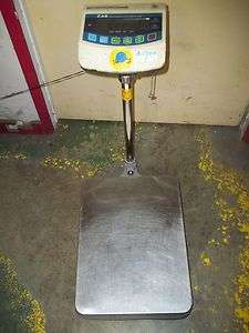   Digital Recycling Can Bottle Bench Platform Scale USED 300 LBS Parts