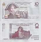 HAITI 10 Gourdes Banknote World Money UNC Currency BILL