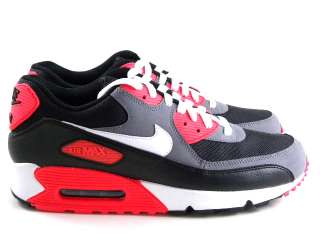   Reverse Infrared Black/Gray/Red Running Trainers Work Men Shoes  